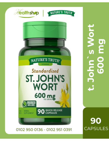 St. John`s Wort 600 mg - 90 Quick Release Capsules